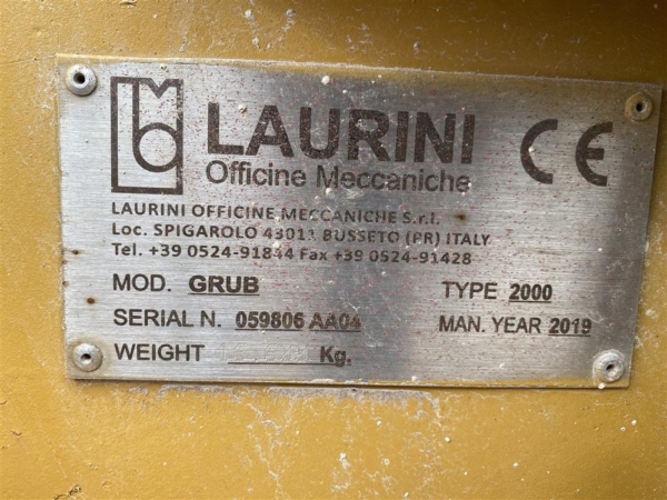 2019 Laurini Grub 2000 Crushing Machines