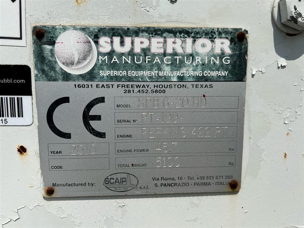 2010 Superior SPB 6-22 Millennium Series Pipe Bending Machines - Image 3
