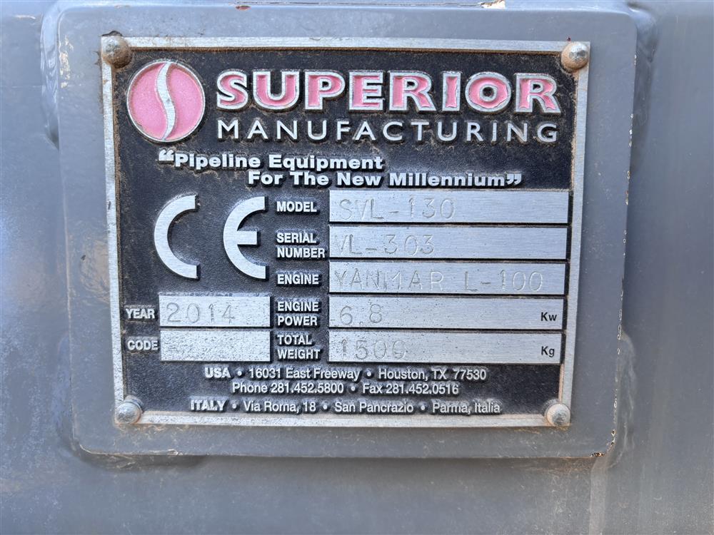 2014 Superior SVL-130 Vacuum Lifts - Image 2