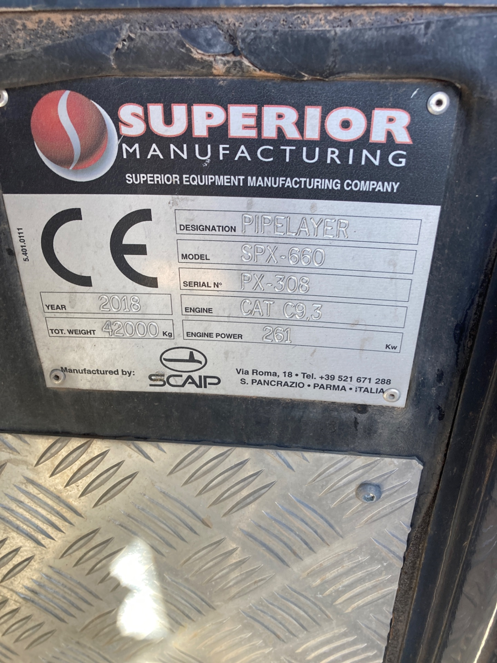 2018 Superior SPX-660 Pipelayers - Image 8