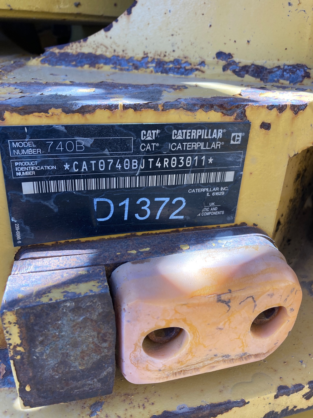 2015 Caterpillar 740B ktec Articulated Trucks - Image 6