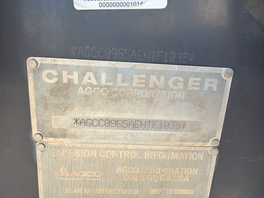 2013 Challenger / AGCO MT965C Agricultural Tractors - Image 12