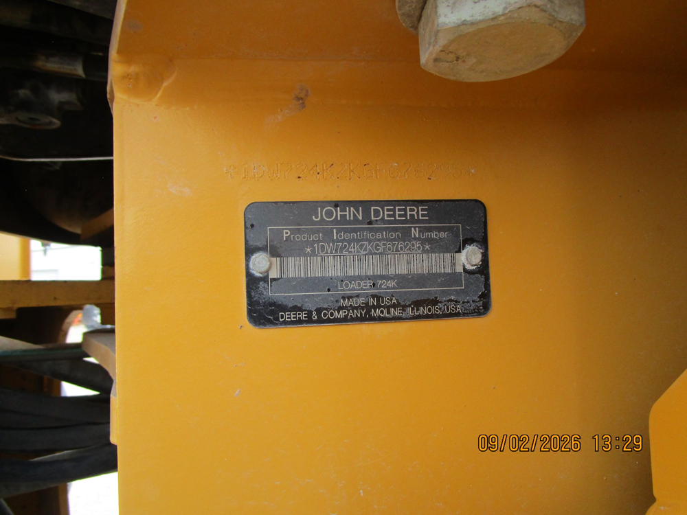 2016 Deere 724K Wheel Loaders - Image 2