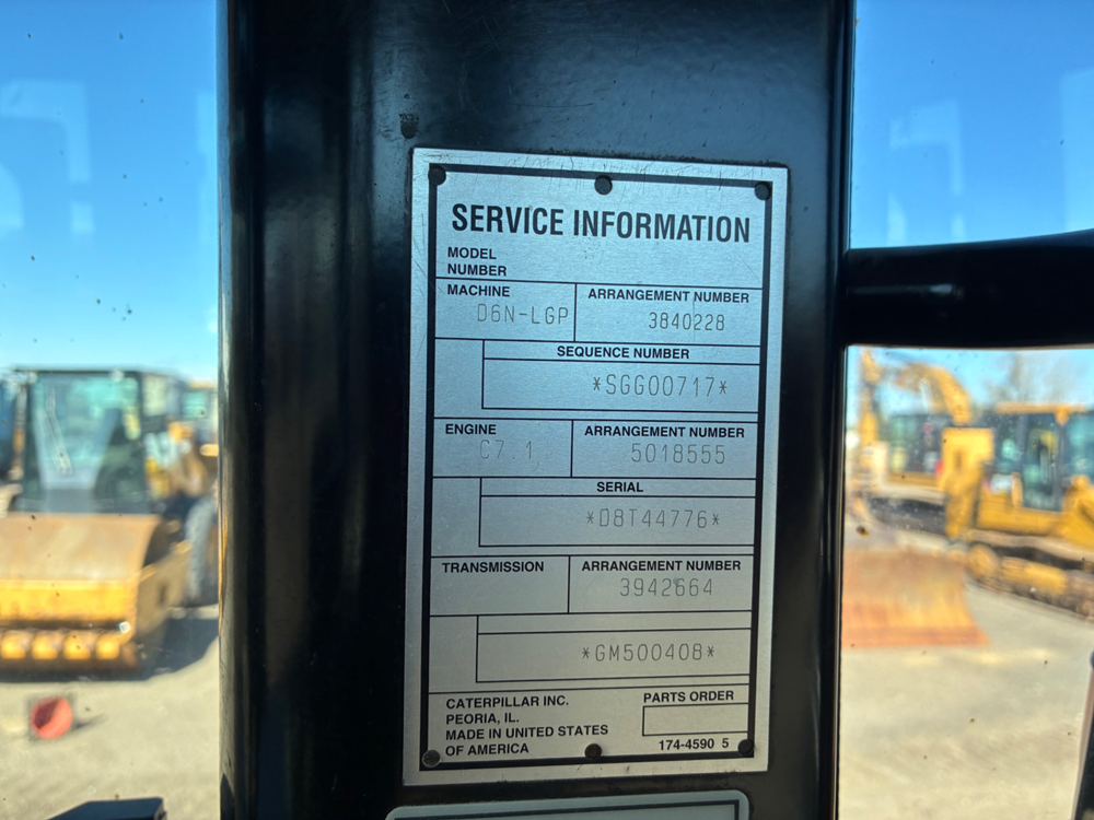 2019 Caterpillar D6N LGP Dozers - Image 9