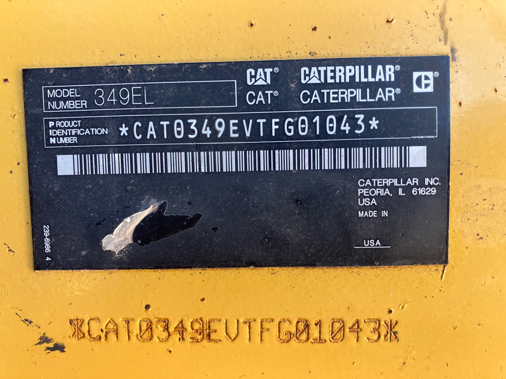 2014 Caterpillar 349EL Excavators - Image 2